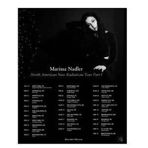 Marissa Nadler - Light Years 2026 tour poster 166